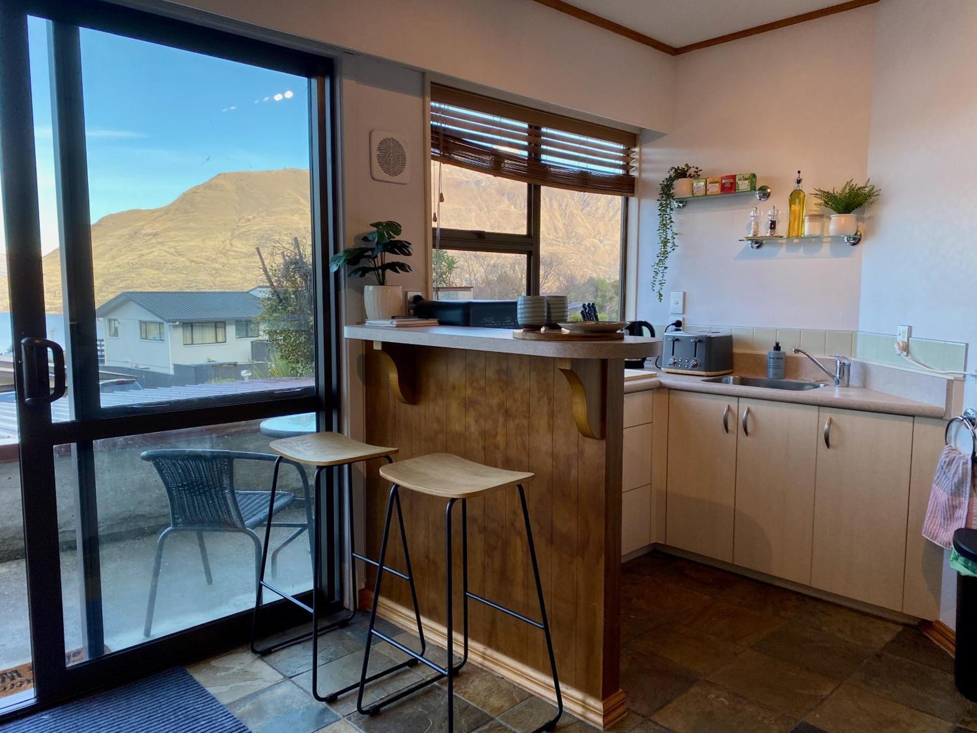 Comfortable Mountain View Studio Квинстаун Экстерьер фото