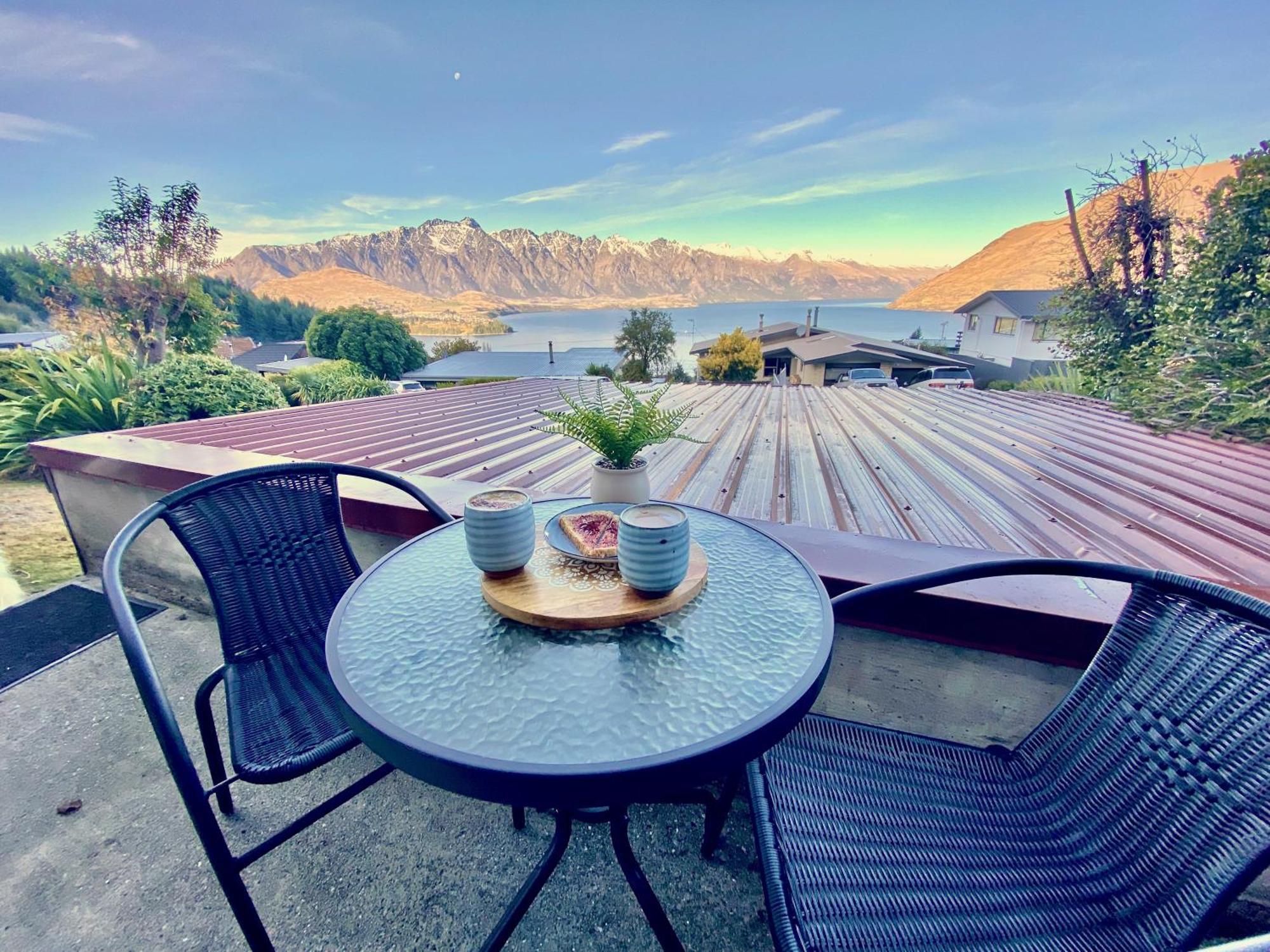 Comfortable Mountain View Studio Квинстаун Экстерьер фото